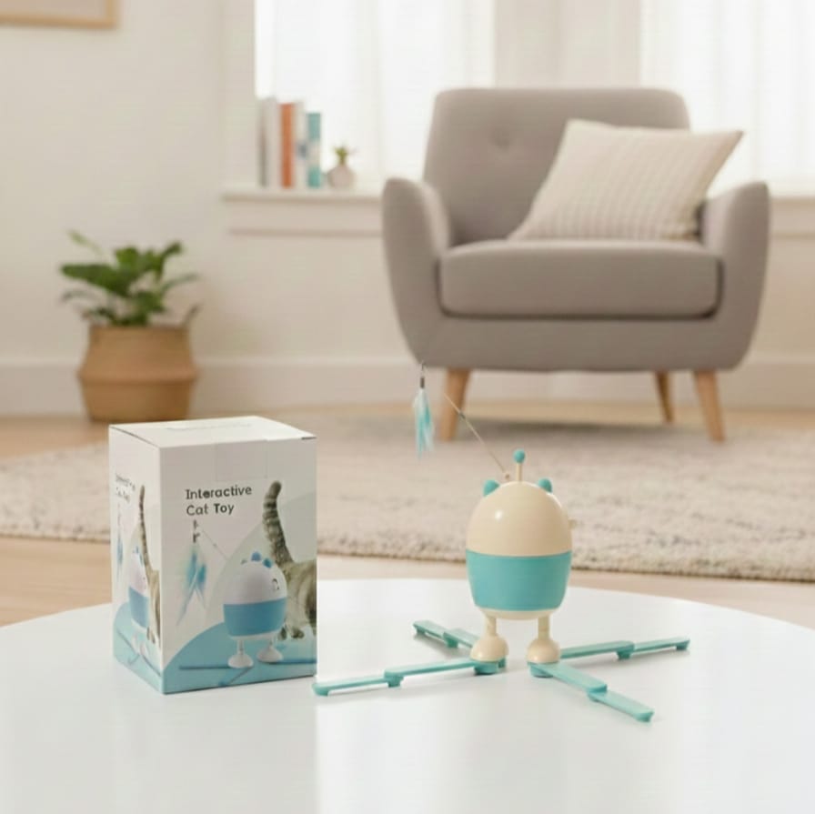 Láser + Varita Interactiva para Gatos | Pet Nova - PET NOVA